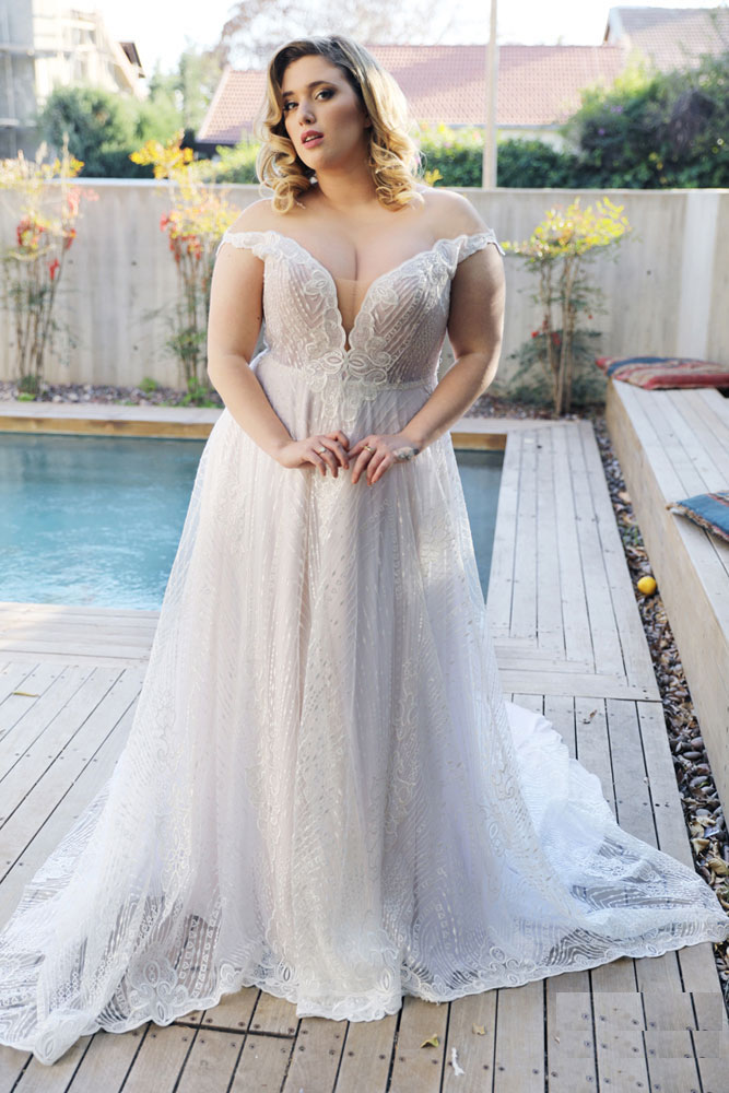 Trouwjurk grote maat